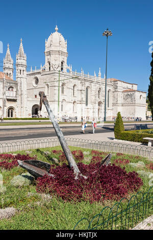 Jerónimos Kloster, Belem, Lissabon, Portugal Stockfoto