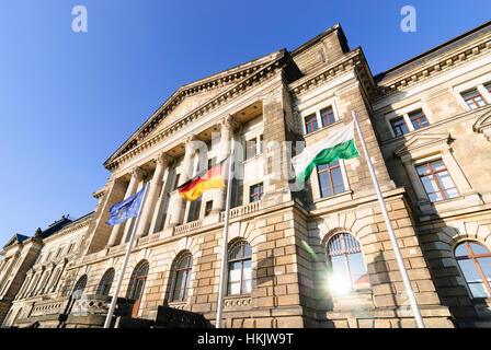 Dresden: Sächsische Ministerium für Finanzen, Sachsen, Sachsen, Deutschland Stockfoto