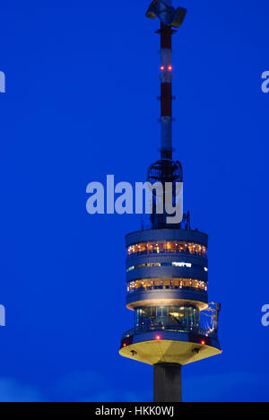 Wien, Wien: Donauturm (Donauturm), 22., Wien, Österreich Stockfoto