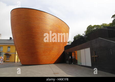 Kamppi Kapelle in Helsinki, Finnland Stockfoto