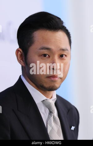 Tokio, Japan. 28. Januar 2017. Kosuke Kitajima Cup 2017 bei Tatsumi International Swimming Center, Tokio, Japan. Bildnachweis: AFLO SPORT/Alamy Live-Nachrichten Stockfoto