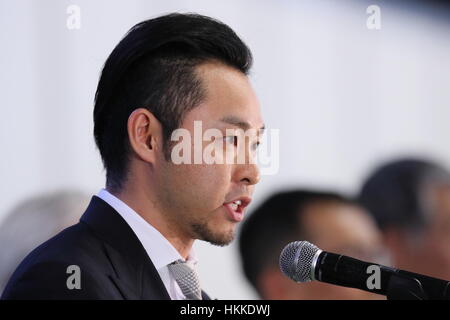 Tokio, Japan. 28. Januar 2017. Kosuke Kitajima Cup 2017 bei Tatsumi International Swimming Center, Tokio, Japan. Bildnachweis: AFLO SPORT/Alamy Live-Nachrichten Stockfoto