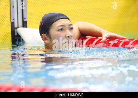 Tokio, Japan. 28. Januar 2017. Rikako Ikee Kosuke Kitajima WM 2017 Frauen 200m Freistil Finale Tatsumi International Swimming Center, Tokyo, Japan. Bildnachweis: AFLO SPORT/Alamy Live-Nachrichten Stockfoto