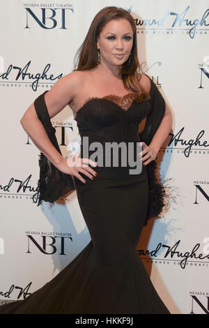 Las Vegas, Nevada, USA. 28. Januar 2017. Vanessa Williams wird geehrt, während 2017 schwarz-weiß Ball anziehen von Nevada Ballet Theater im Aria Convention Center in Las Vegas, NV. Bildnachweis: Das Foto Zugang/Alamy Live-Nachrichten Stockfoto