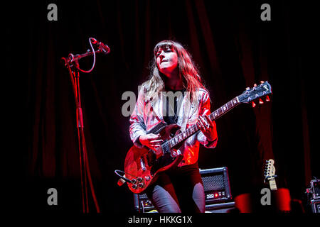 Mailand, Italien. 28. Januar 2017. Die Perle Harts tritt im Mediolanum Forum in Mailand zum ersten Mal in Italien: Mairo Cinquetti/Alamy Live News Stockfoto