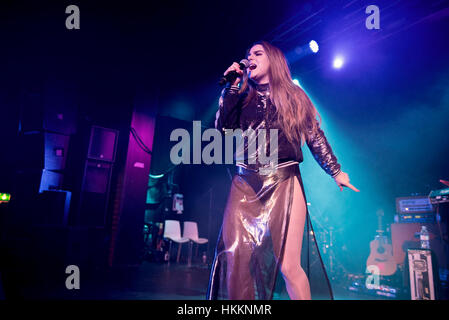 Manchester, UK. 29. Januar 2017. Jojo führt im Konzert in The Academy 2, Manchester auf ihre Überschrift Mad Love UK-Tour. Bildnachweis: Gary Mather/Alamy Live-Nachrichten Stockfoto