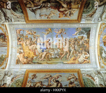 Annibale Carracci - Triumph des Bacchus und Ariadne - WGA04457 Stockfoto