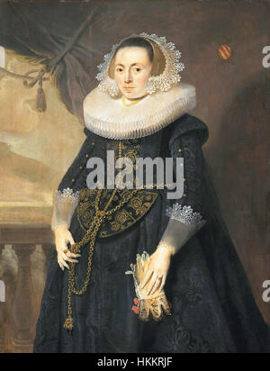 Dieses Gemälde wird Pieter Claesz zugeschrieben. Soutman ist eine Stillleben-Komposition, die die Beherrschung von Detail und Licht unterstreicht. Das Gemälde zeigt Alltagsgegenstände mit exquisitem Realismus, typisch für das Stillleben des niederländischen Goldenen Zeitalters. Stockfoto