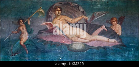 Aphrodite Anadyomene aus Pompeji beschnitten Stockfoto