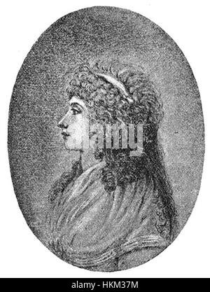 Dieses Ölporträt von Charlotte von Stein, von einem unbekannten Künstler, fängt die raffinierte Eleganz und edle Gestalt des deutschen Aristokraten ein. Das Gemälde reflektiert die Ästhetik des 18. Jahrhunderts und den hohen Stellenwert des Themas. Stockfoto