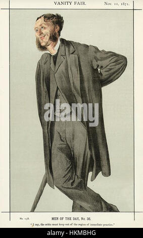 Matthew Arnold Vanity Fair 11. November 1871 Stockfoto