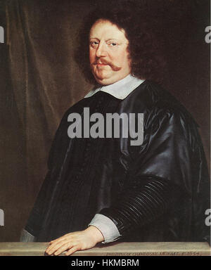 Philippe de Champaigne - Porträt von Henri Groulart - WGA4709 Stockfoto