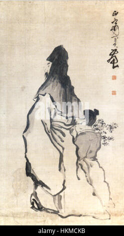 Bildende Kunst, China, blättern Malerei", zwei Papageien an einem