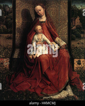 unbekannter Maler des 15. Jahrhunderts - Madonna mit Kind - WGA23586 Stockfoto