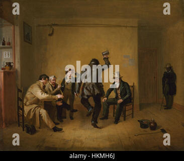 Bar-Szene, William Sidney Mount, 1835 Stockfoto