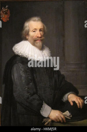 Jan Anthonisz Van Ravesteyn - Portrait von David De Ruyter, 1639 Stockfoto