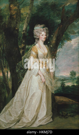 Joshua Sir Reynolds - Lady Sunderland - Google Art Project Stockfoto