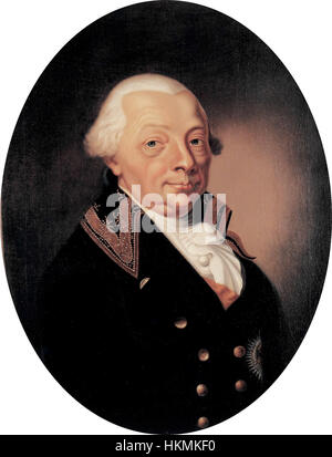 Karl Friedrich von Baden Stockfoto