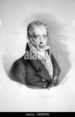 Amschel Mayer Rothschild Litho Stockfoto