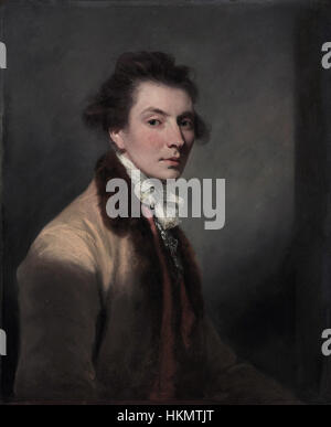 Joshua Reynolds Porträt von Luke Gardiner, 1. Viscount Mountjoy, fängt die aristokratische Stellung und Führung des irischen Adligen ein. Er wurde Ende des 18. Jahrhunderts gemalt und zeigt Reynolds’ Meisterschaft bei der Darstellung der britischen und irischen Elite. Stockfoto