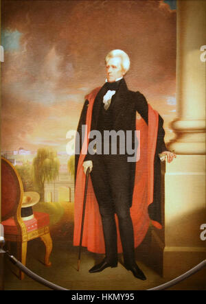 Andrew Jackson von Ralph Eleaser Whiteside Earl Stockfoto