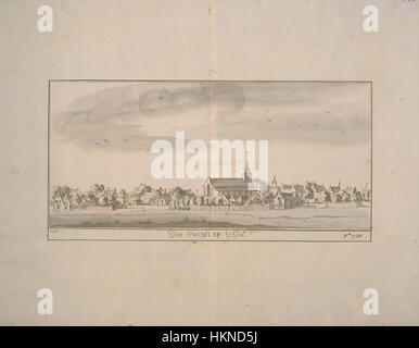 Der Atlas Schoemaker-WESTFRIESLAND-DEEL4-1142 ist eine detaillierte Karte aus dem 17. Jahrhundert, die die Region Noord-Holland und die Insel Texel zeigt. Diese Karte zeigt die geografischen und wirtschaftlichen Merkmale des Gebiets während des Zeitraums auf. Stockfoto