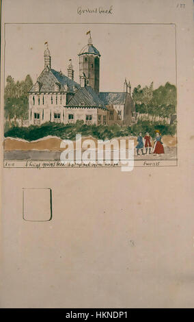 Dieses Ölgemälde mit dem Titel „Atlas Schoemaker“ zeigt eine Szene aus dem Jahr 1690 in Zuid-Holland, die die historischen Elemente und die Handwerkskunst dieser Zeit mit komplizierten Details festlegt. Stockfoto