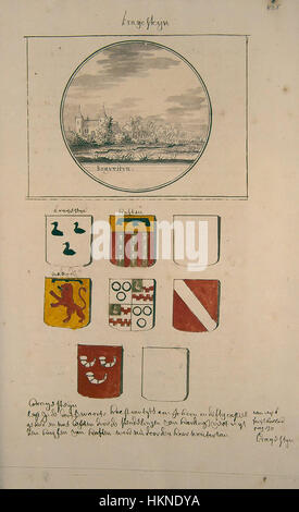 Diese Kartenabbildung aus dem Atlas Schoemaker von 1882 zeigt die Region Zuid-Holland in den Niederlanden und hebt die komplizierten Grenzen und geografischen Besonderheiten des Gebiets hervor. Das detaillierte kartographische Werk bietet Einblicke in die historische Landschaft und regionale Topographie des Hollands des 19. Jahrhunderts. Stockfoto