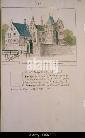 *Atlas Schoemaker-ZUIDHOLLAND-DEEL4-2015* ist eine Karte aus der Serie, die die Provinz Zuid-Holland in den Niederlanden beschreibt und 2015 veröffentlicht wurde. Die Karte enthält geografische und historische Informationen über die Region und bietet Einblicke in die Landschaft und Entwicklung der Region im Laufe der Zeit. Stockfoto