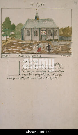 Atlas Schoemaker-OVERIJSSEL-DEEL1-2860-Overijssel, Lage ist eine detaillierte Karte aus dem 17. Jahrhundert, die Teil eines atlas ist, der die Topographie und die regionalen Besonderheiten der Provinz Overijssel in den Niederlanden zeigt. Stockfoto