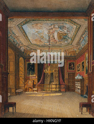 Windsor Castle, des Königs Essen Zimmer, durch Charles wilde, 1816 - königliche Coll 922108 313689 ORI 2 Stockfoto