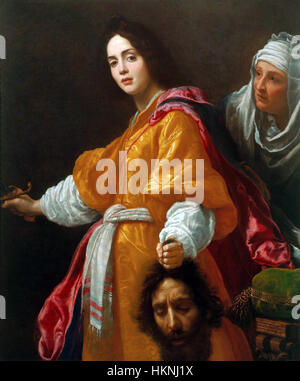 Judith mit dem Kopf des Holofernes von Cristofano Allori Stockfoto