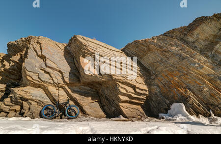Fatbike. Fat Tire Bike. Stockfoto
