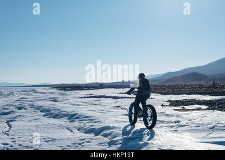 Fatbike. Fat Tire Bike. Stockfoto