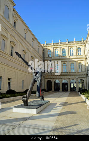 Palais Barberini "Alter Markt" in Potsdam-Museum Ausstellung Hof mit Skulptur Stockfoto