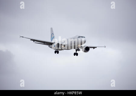 Cubana de Aviacion 320 Ankunft am Flughafen Toronto Pearson Stockfoto