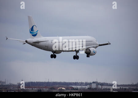 Cubana de Aviacion 320 Ankunft am Flughafen Toronto Pearson Stockfoto