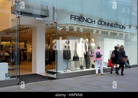 FRENCH CONNECTION Store in Covent Garden, London, UK. Stockfoto