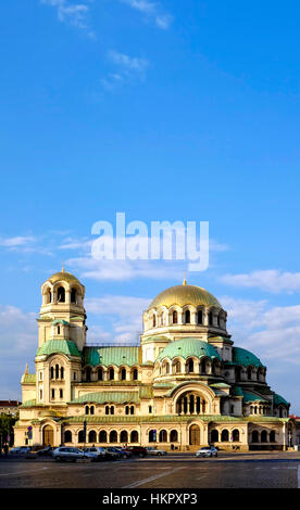Alexander-Newski-Kathedrale, Sofia, Bulgarien Stockfoto
