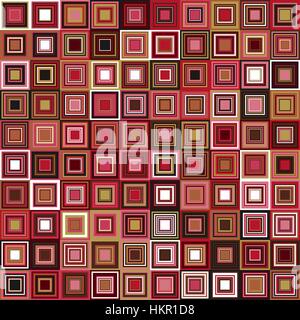 Design-Element. Farbe Quadrate nahtlose Muster Stock Vektor