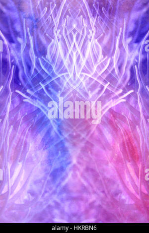 Foto abstrakte hell lila Hintergrund mit Algen Stockfoto
