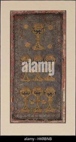 Cary-Yale Tarot-Deck - sieben Tassen Stockfoto