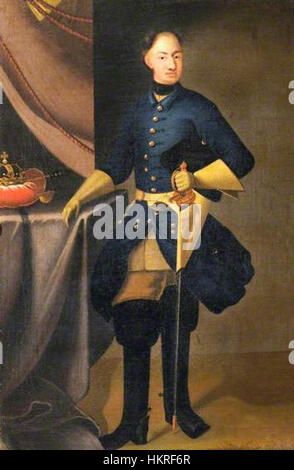 Charles XII von Schweden durch David von Krafft (nach) Stockfoto