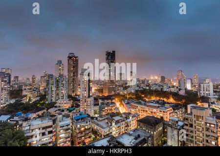 Skyline von Mumbai Stockfoto