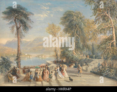 David Cox - Windermere während der Regatta - Google Art Project Stockfoto