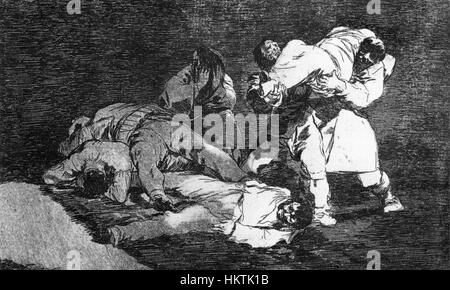 Francisco de Goya y Lucientes - es werden die gleichen - WGA10139 Stockfoto