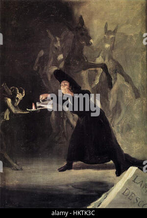 Francisco de Goya y Lucientes - The Bewitched Mann - WGA10039 Stockfoto