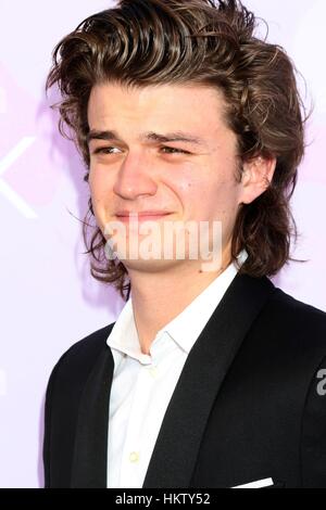 West Hollywood, USA. 28. Januar 2017. Joe Keery im Ankunftsbereich für verschiedene Magazine Brunch Ehre Bildschirm Akteure Guild Awards nominierten am Cecconi's in West Hollywood, Kalifornien. Bildnachweis: Priscilla Grant/Everett Collection/Alamy Live-Nachrichten Stockfoto