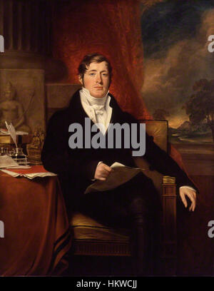 George Francis Joseph - Sir Thomas Stamford Bingley Raffles Stockfoto