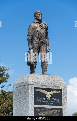 Royal Air Force Memorial, Plymouth Hacke, Plymouth, Devon, England, Vereinigtes Königreich Stockfoto